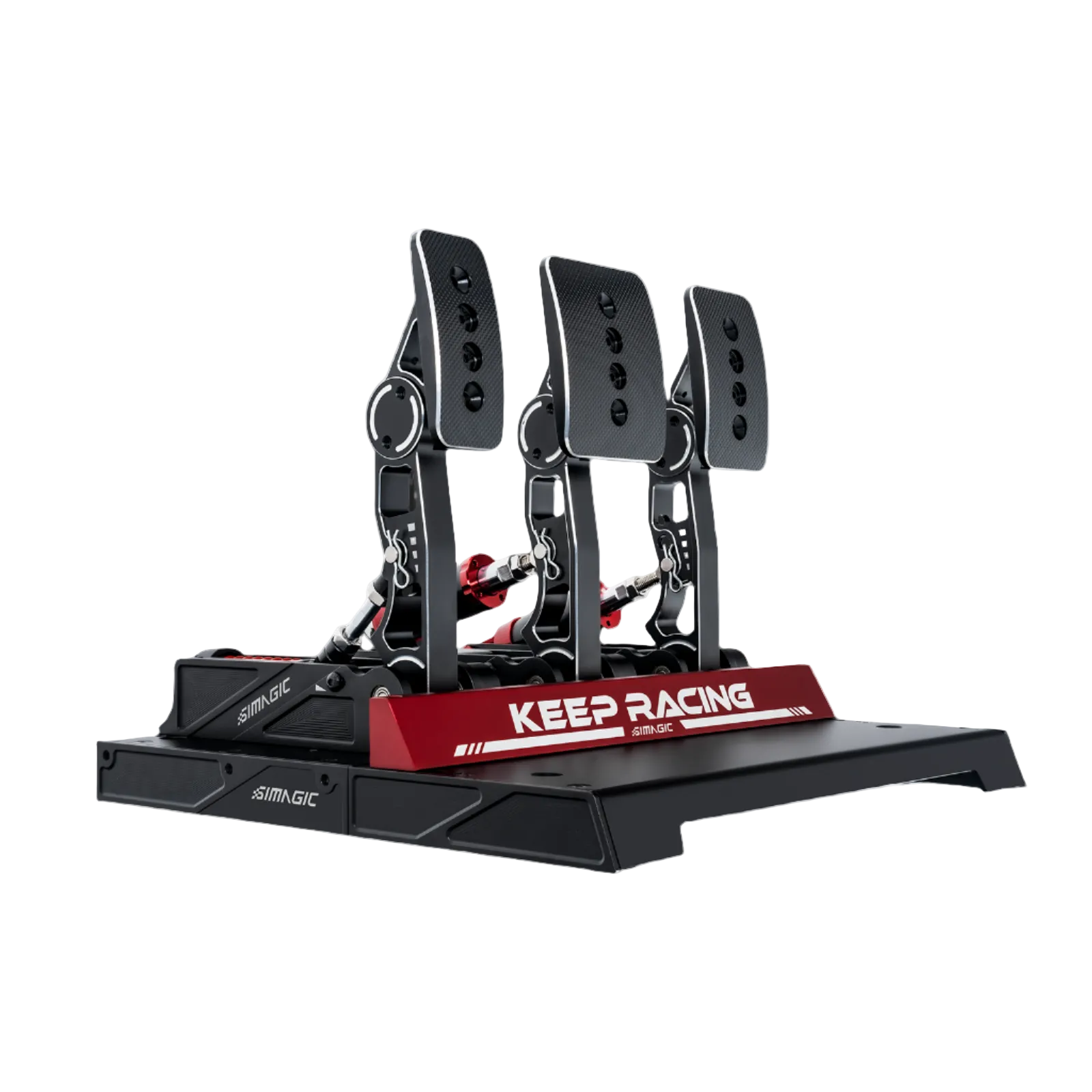 SIMAGIC P1000 three-pedal modular sim racing pedal set