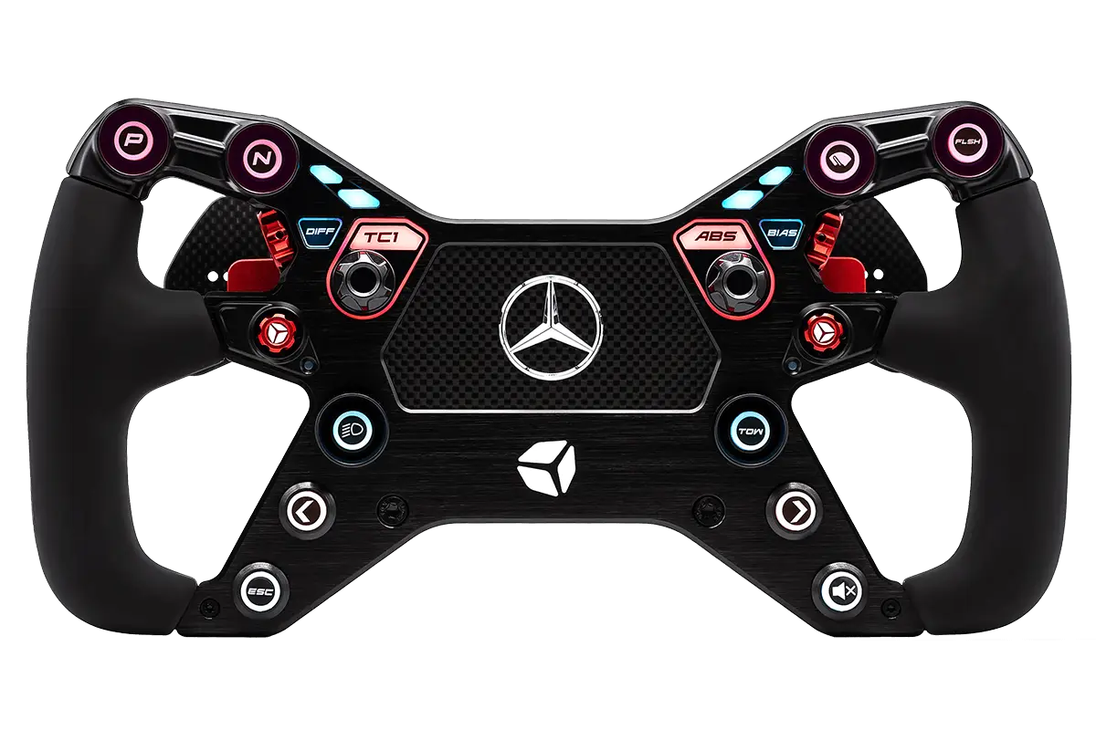 Cube Controls Mercedes AMG GT Edition Sim Racing Wheel w/ Red Hub
