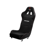 Asetek Racing Initium compact sim racing seat in black fabric