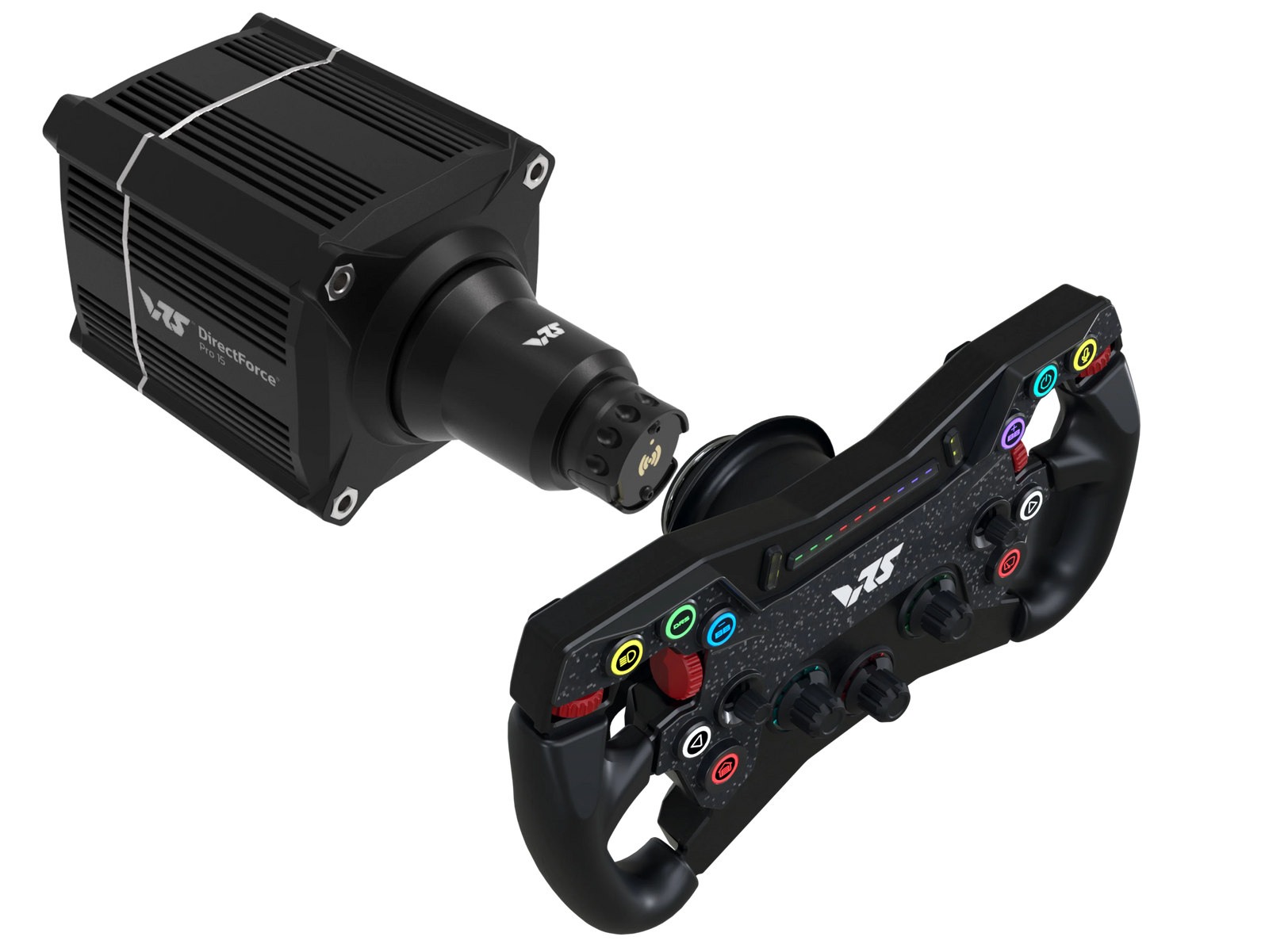 VRS R295 Steering Wheel & DFP15 Wheel Base