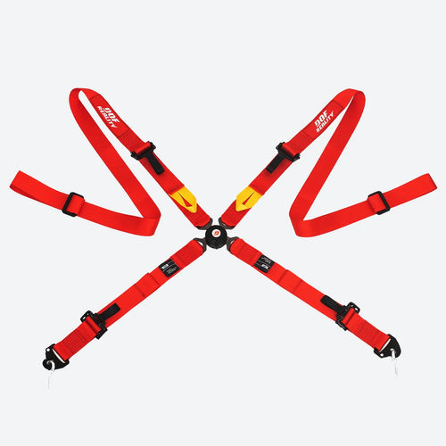 DOF Reality 4-point Harness (Red)