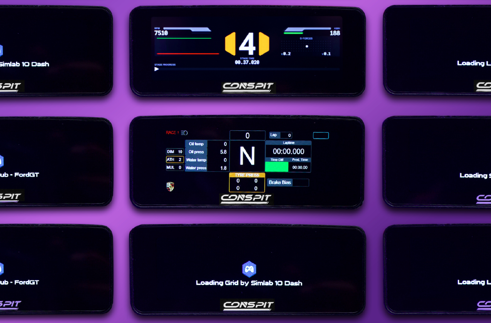 Conspit CSD Nano Dashboard side view