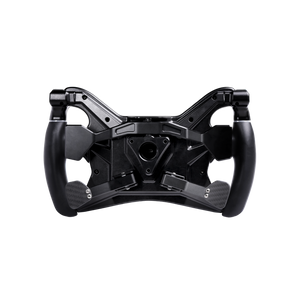 Back of the Conspit 280FR, showing the linked push-pull shift paddles and the two carbon fiber clutch paddles below