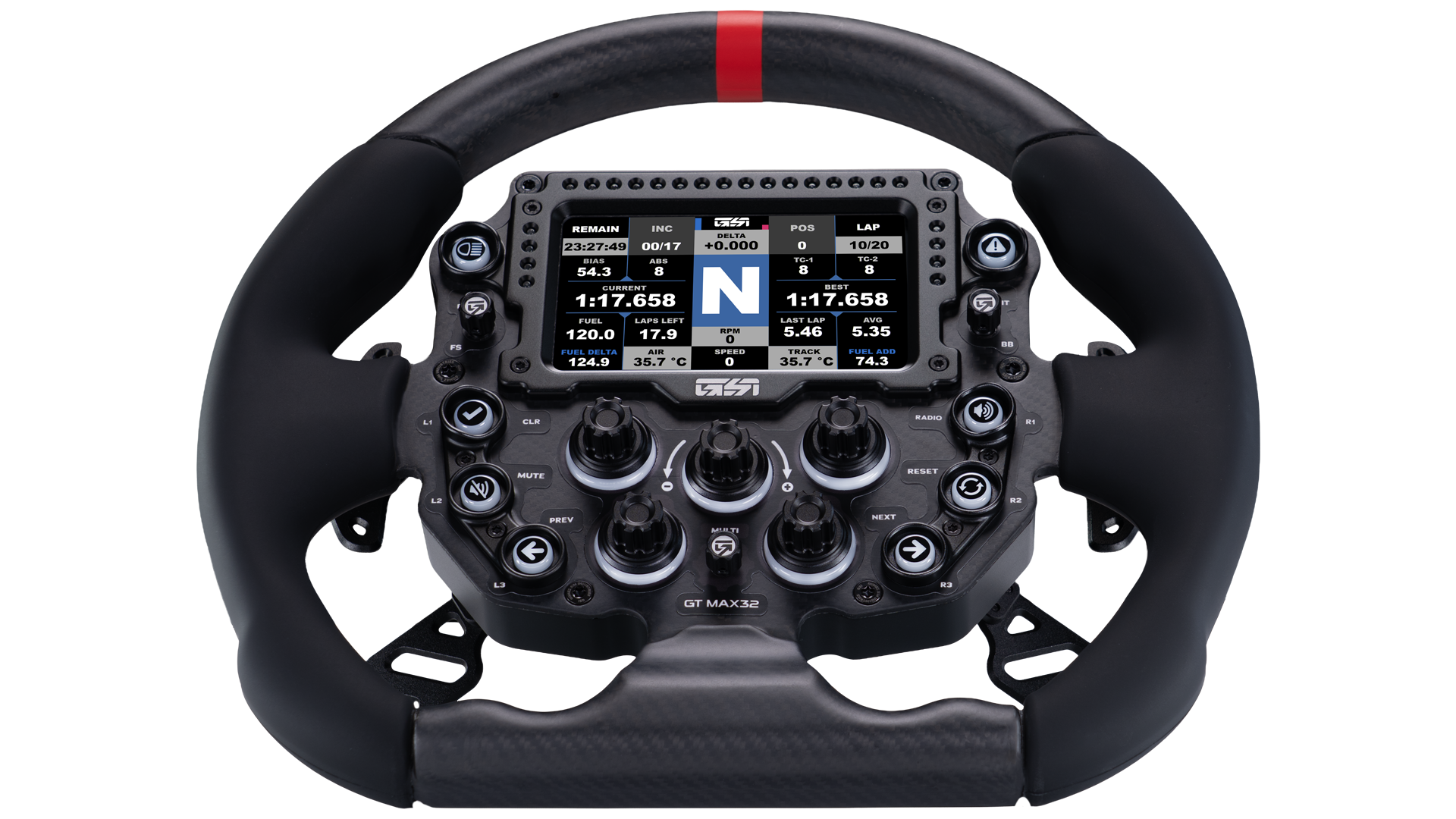 GSI GT-MAX32 GT Sim Racing Wheel