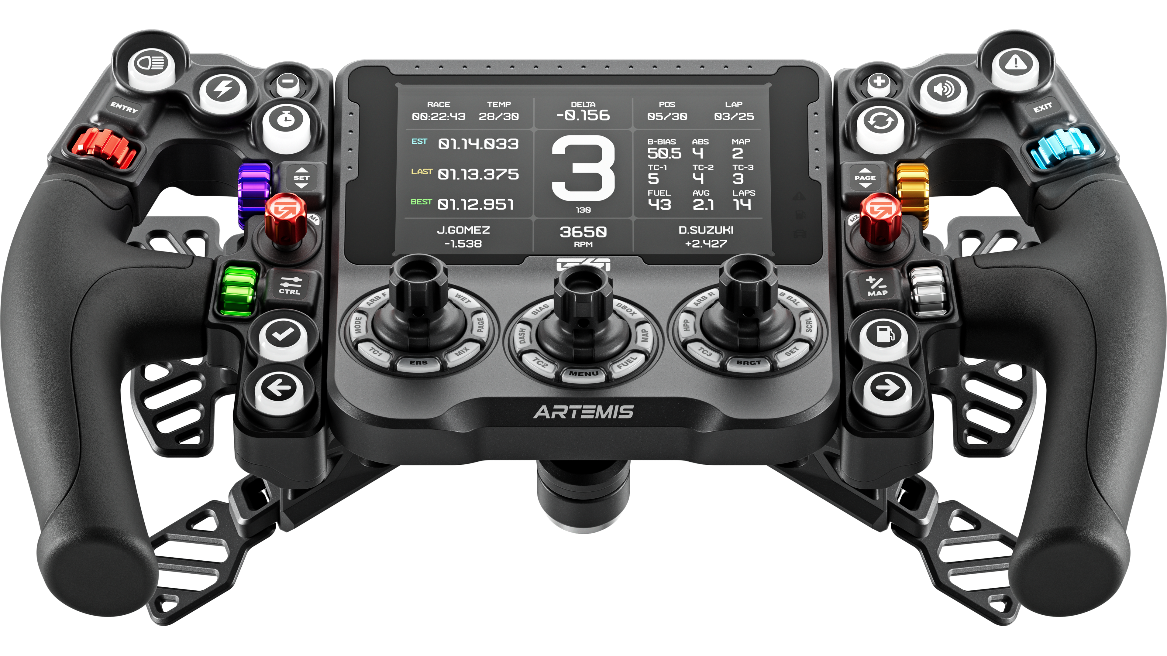 GSI Artemis Formula Sim Racing Wheel – Spectrum