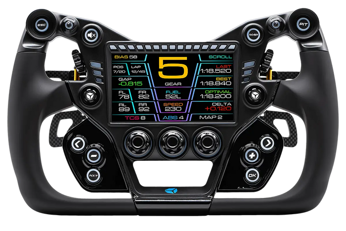 Cube Controls GT-X2 320mm GT sim racing steering wheel in black