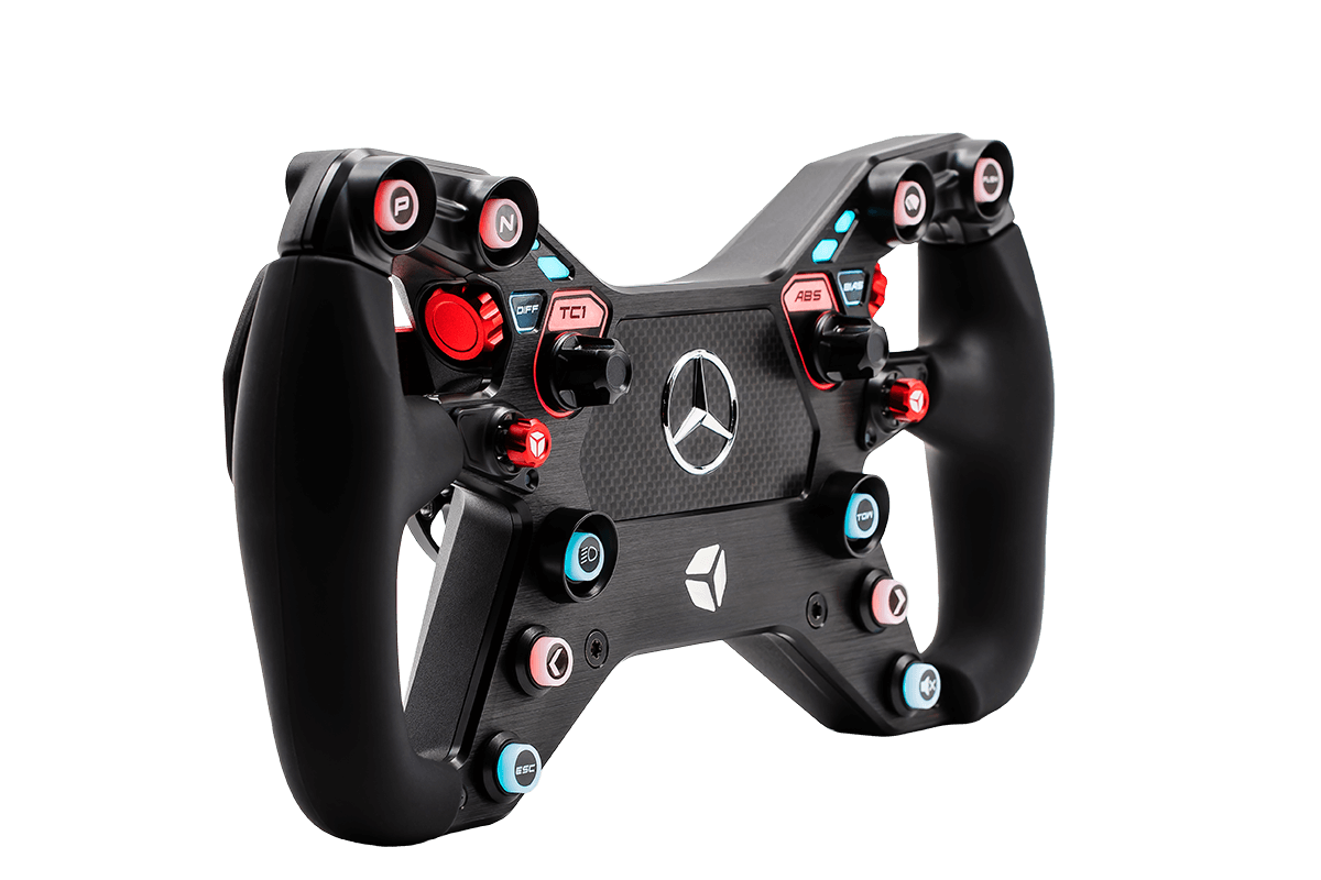 Cube Controls Mercedes AMG GT Edition Sim Racing Wheel w/ Red Hub
