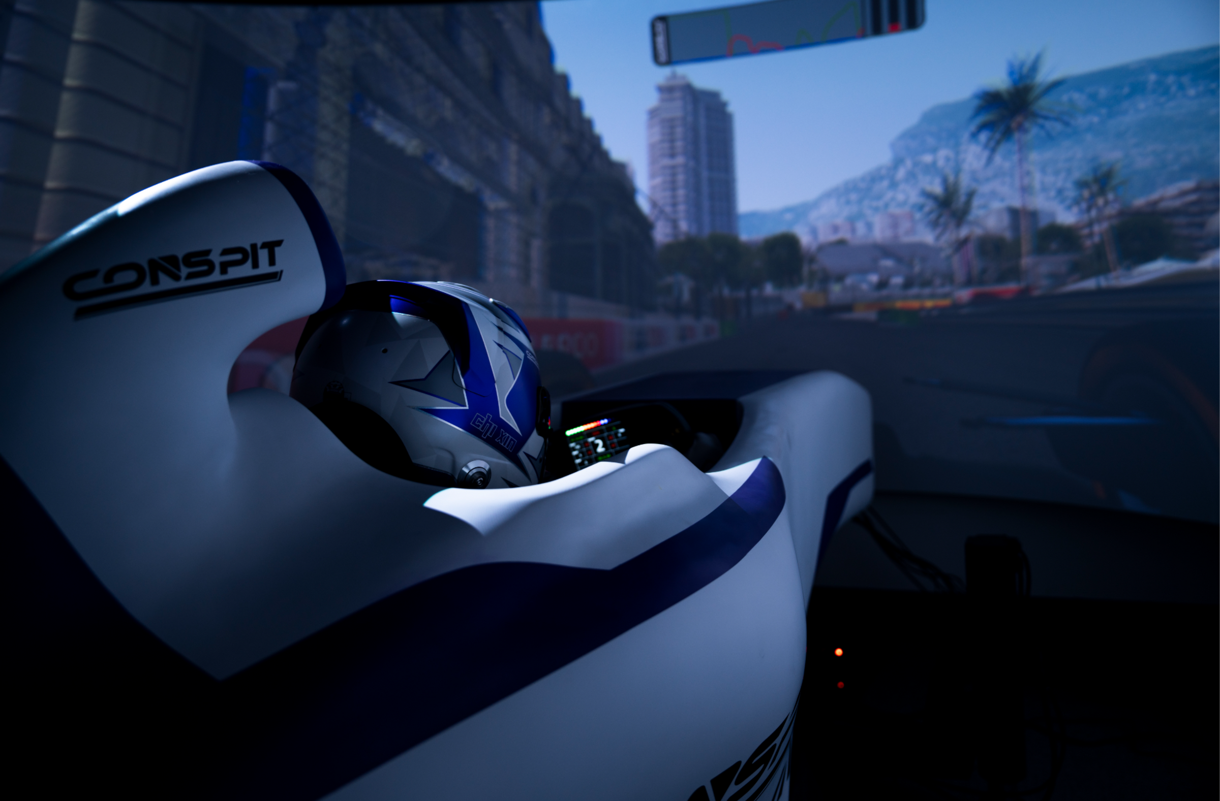 Sim racing rig hardware