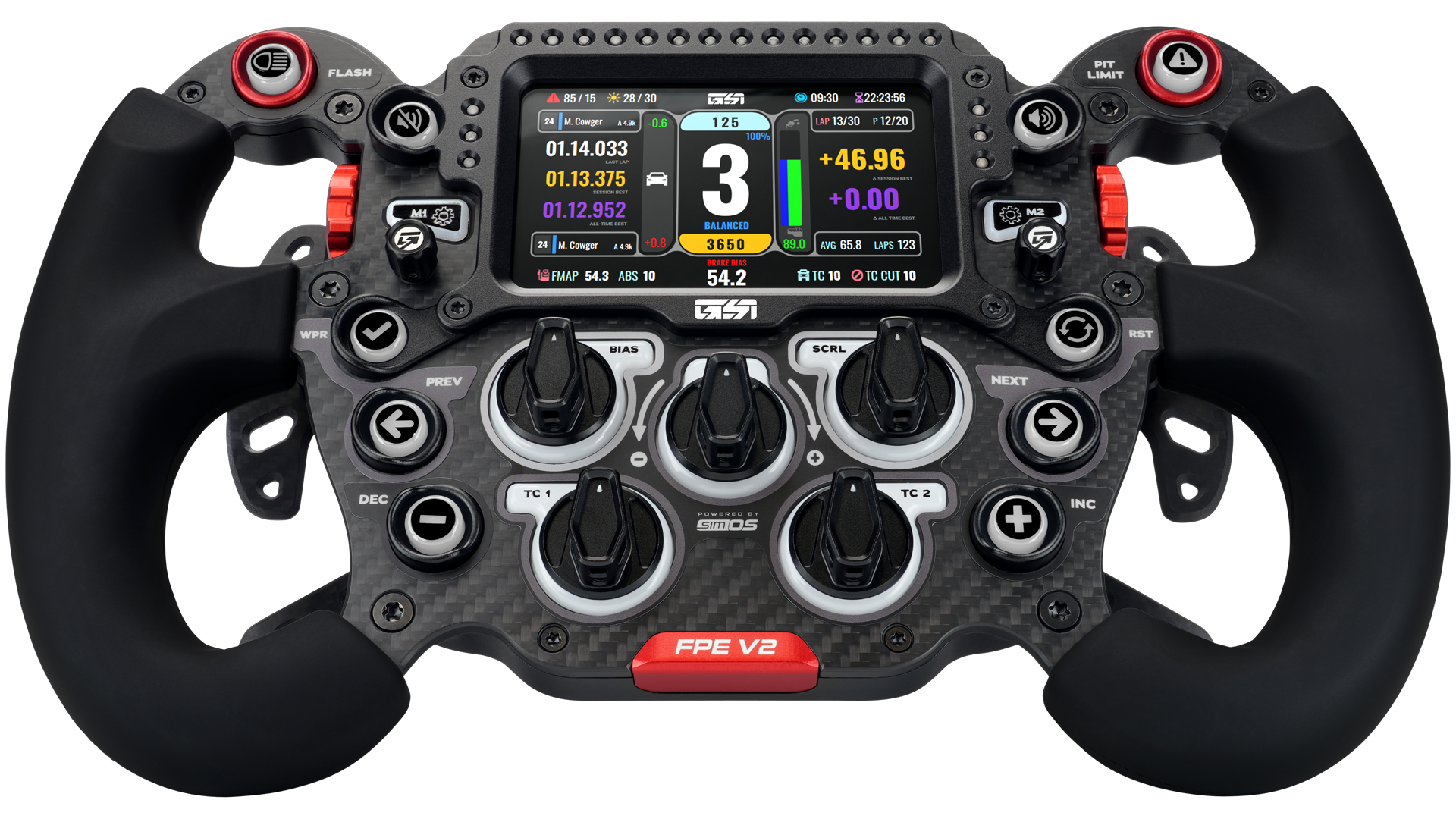 GSI Formula Pro Elite V2 Sim Racing Wheel