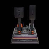 Asetek SimSports Forte brake and throttle sim racing pedals