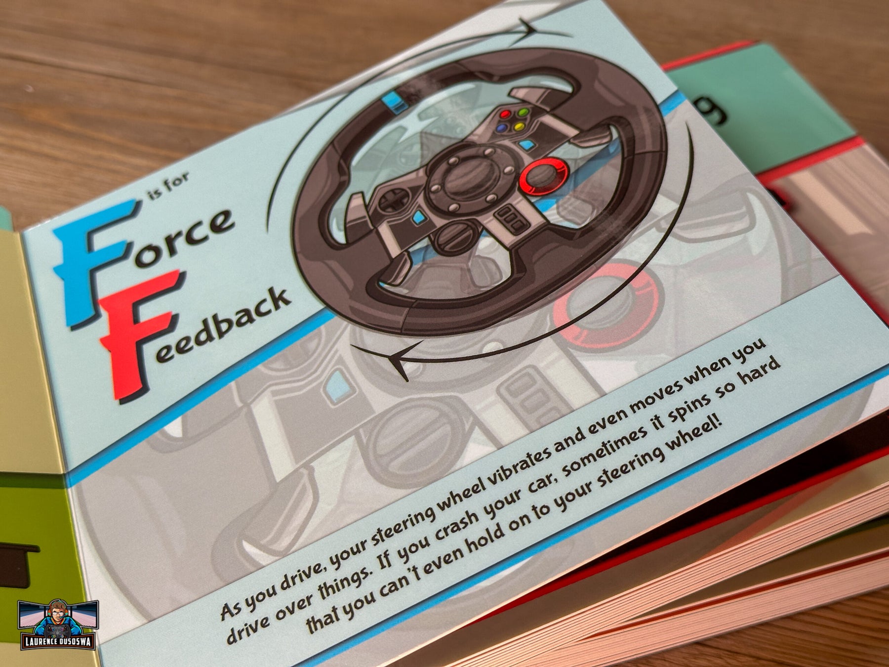 S is for Sim Racing – Children’s Book by Laurence Dusoswa