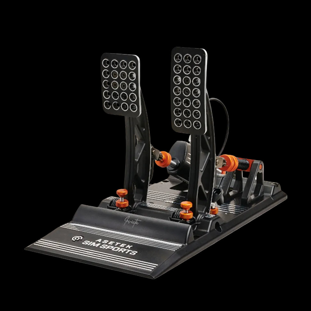 Asetek SimSports Invicta Throttle & Brake Pedals