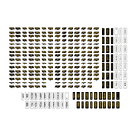 Asetek SimSports® Button Sticker Sheet