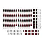Asetek SimSports® Button Sticker Sheet