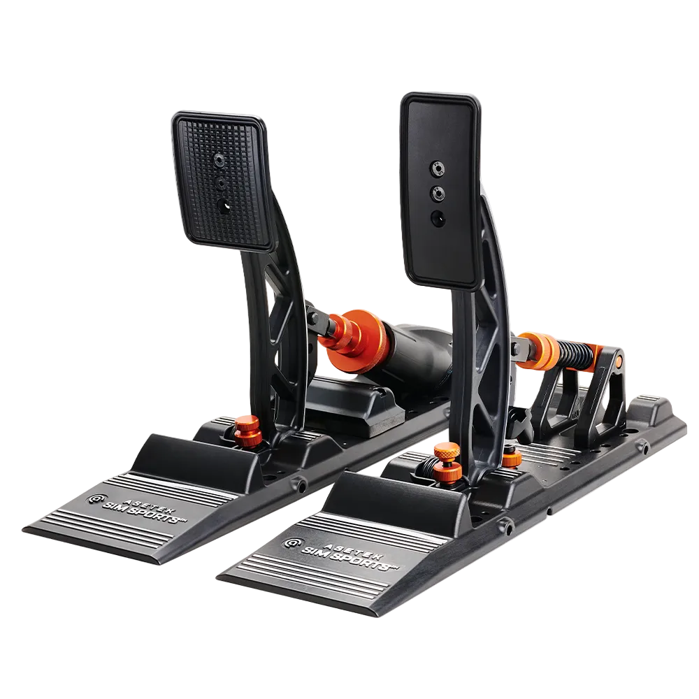 Asetek SimSports Forte® S Series Brake and Throttle Pedals OPEN BOX
