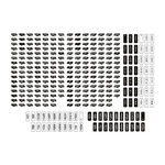 Asetek SimSports® Button Sticker Sheet