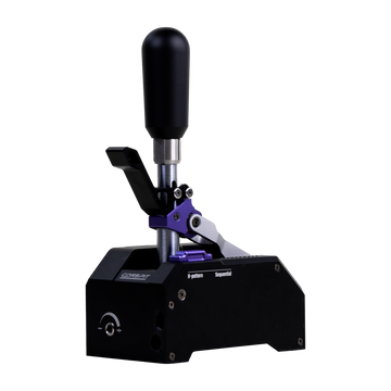 Conspit CHS H-pattern and sequential sim racing shifter, front view