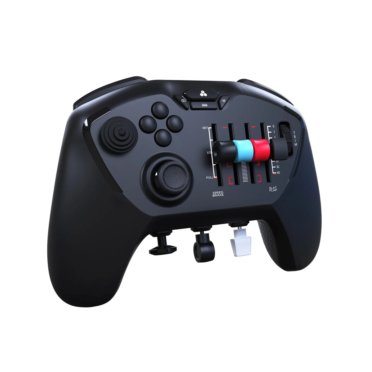 Three controllers' worth of inputs, in two hands
